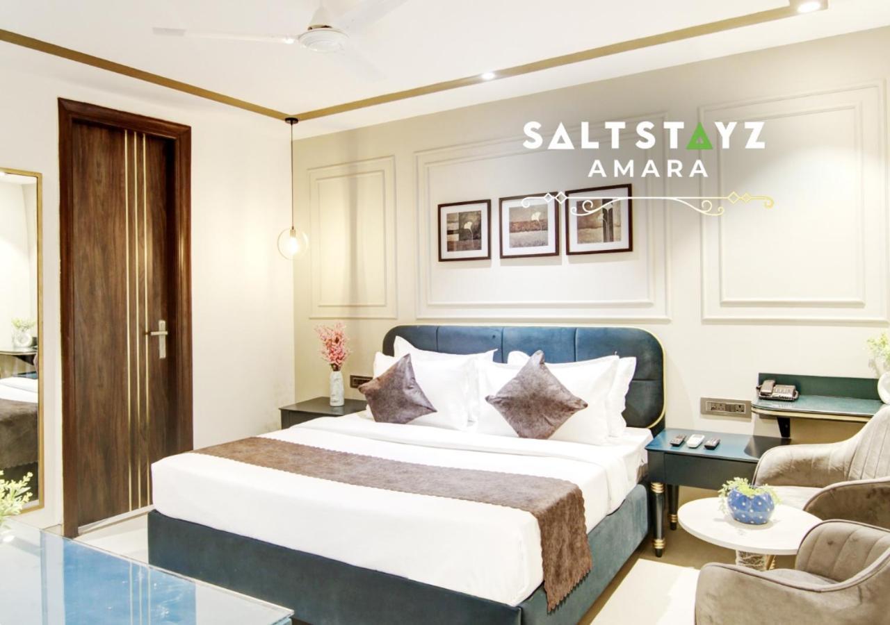 Saltstayz Premier - Galleria Market Road & Sector 27 Gurgaon Eksteriør billede